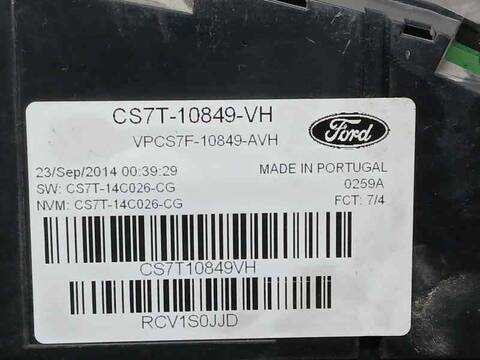 Foto 3ª: Cuadro de Instrumentos Ford S Max TITANIUM 140CV 103KW [UFWA] (2014)