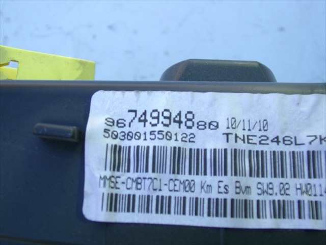 Foto 3ª: Cuadro de Instrumentos Peugeot 308 1.6 G 2007-2013 [5FS] (2010)