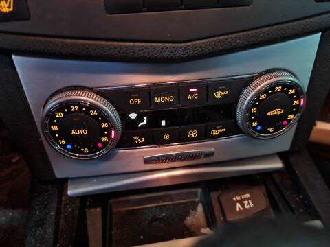 Foto 2ª: Mando Climatizador Mercedes Clase C 160 C 220 CDI 204.008) BERLINA 170CV 125KW [651911] (2010)