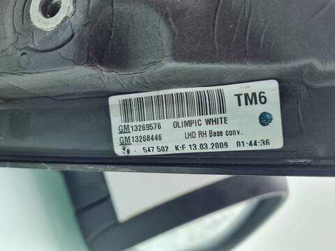 Foto 4ª: Retrovisor Derecho Opel Insignia COSMO BERLINA 131CV 96KW (2009)