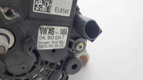 Foto 3ª: Alternador Audi A3 SPORT EDITION 116CV 85KW [DDY] (2018)