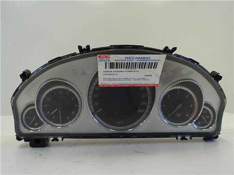 Cuadro de Instrumentos Mercedes Clase E 180 2.1 E 220 CDI BE DYNAMIC EDITION 212.002) 170CV 125KW