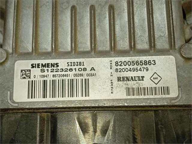 Foto 2ª: Centralita Motor ECU Renault Megane 1.5 AUTHENTIQUE [1.5 LTR. - 78 KW DCI DIESEL] II BERLINA 5P (10.2002-_)