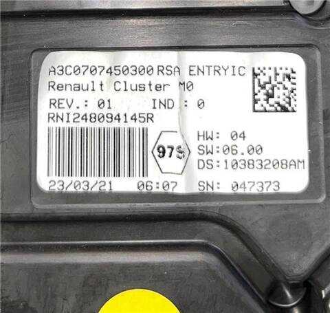 Foto 2ª: Cuadro de Instrumentos Renault Master L2H2 HKA 3 5TDCI DIESEL CAT 150CV 110KW FURGON [M9T 716] (2021)