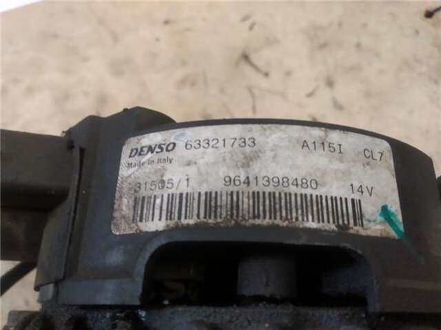 Foto 3ª: Alternador Peugeot 206 2.0 CC [2.0 LTR. - 100 KW 16V CAT (RFN - EW10J4)] [RFN (EW10J4)]