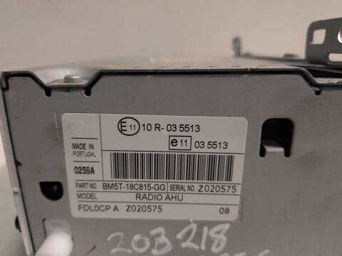 Foto 2ª: Sistema Audio Radio CD Ford Focus M1DA (2012)