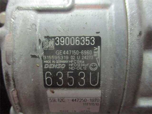 Compresor Aire Acondicionado Opel Corsa 1.4 120 ANIVERSARIO [1.4 LTR. - 66 KW 16V BIVALENT. GASOLINA - LPG]