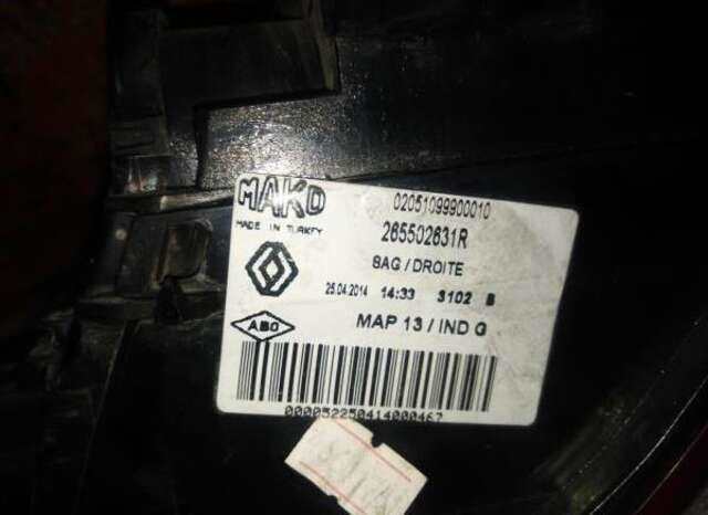 Piloto Trasero Derecho Renault Clio 1.2 16V