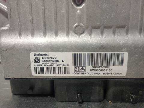 Foto 4ª: Centralita Motor ECU Citroen C4 SEDUCTION 114CV 84KW [9H05] (2014)