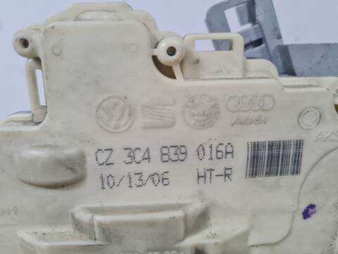 Foto 2ª: Cerradura Puerta Trasera Derecha Volkswagen Passat 2.0 TDI 140CV 103KW [BKP] (2007)