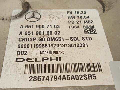 Foto 4ª: Centralita Motor ECU Mercedes Sprinter 211/214 CDI FWD L1 910.621) 143CV 105KW FURGON [651958] (2021)