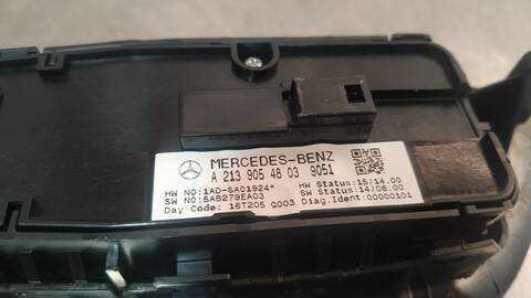 Foto 4ª: Botonera Elevalunas Mercedes Clase E 180 E 220 D 213.004) 194CV 143KW [654920] (2017)