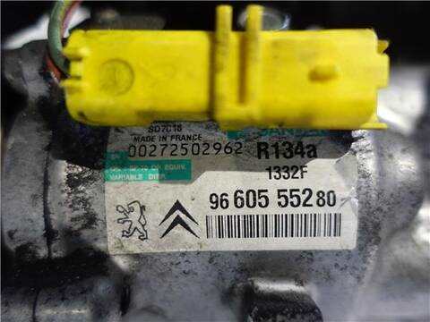 Foto 3ª: Compresor Aire Acondicionado Peugeot 407 1.6 SPORT 109CV 80KW [9HZ (DV6TED4)] (2009)