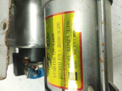 Foto 3ª: Motor de Arranque Hyundai Genesis 3.8 CAT COUPE 303CV 223KW [G6DA] (2010)