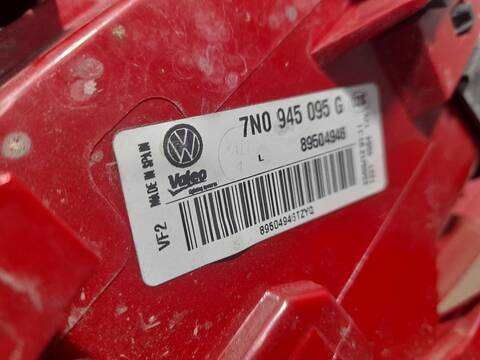 Foto 3ª: Piloto Trasero Izquierdo Volkswagen Sharan ADVANCE BLUEMOTION 170CV 125KW [CFGB] (2012)