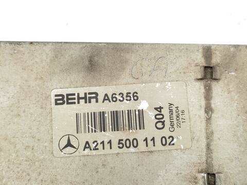 Foto 3ª: Intercooler Mercedes Clase E 180 E 270 CDI 211.016) 177CV 130KW [647961] (2004)