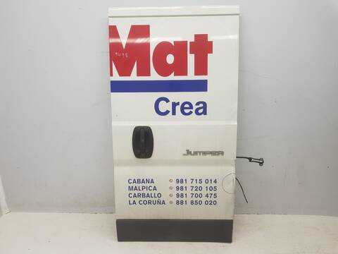 Puerta Trasera Derecha Citroen Jumper 30 L1H1 BLUEHDI 130