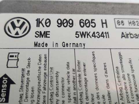 Foto 2ª: Centralita Airbag Seat Toledo EXCLUSIVE 140CV [BKD] (2004)