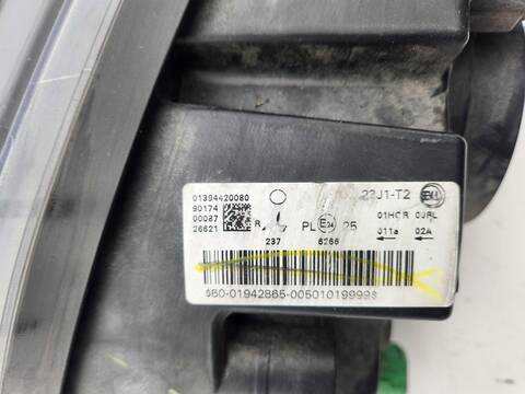 Foto 2ª: Faro Derecho Peugeot Boxer 330 L1H1 PACK BLUEHDI 130 130CV 96KW FURGON [AH03] (2016)