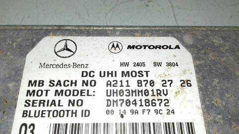 Foto 3ª: Centralita Motor ECU Mercedes Clase ML 63 6.2 AMG V8 510CV 375KW W164) AUT. 164.177) M156 E63 [M156980] (2006)