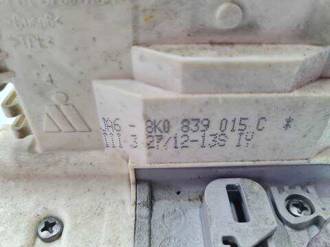 Foto 2ª: Cerradura Puerta Trasera Izquierda Audi A5 2.0 TDI 105KW) 143CV [CJC] (2012)