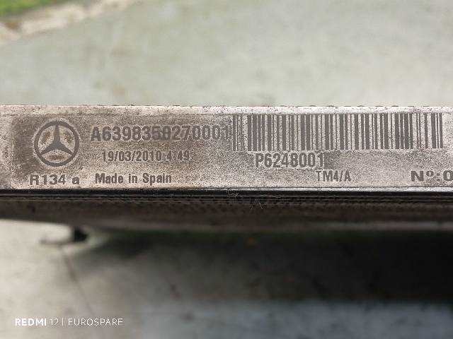 Foto 4ª: Radiador Calefaccion A.A. Mercedes Vito 2.2 D CDI W639 [646980] (2010)