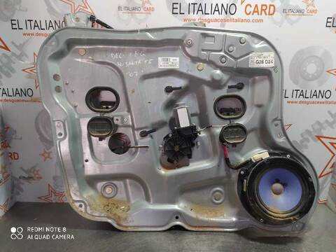 Elevalunas Eléctrico Delantero Izquierdo Hyundai Santa Fe 2.2 CRDI CAT 155CV 114KW