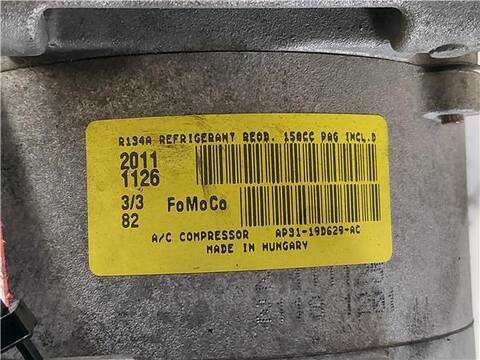 Foto 3ª: Compresor Aire Acondicionado Ford Fiesta 1.25 82CV 60KW [SNJB] (2011)
