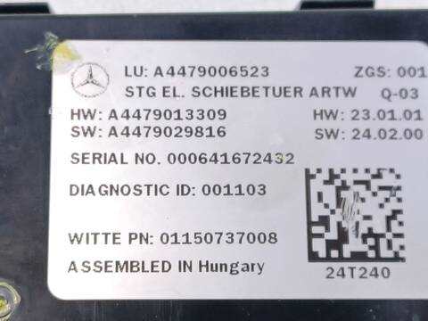 Foto 3ª: Centralita Motor ECU Mercedes Clase V 200 V 250 CDI - D 447.811 447.813 447.815) 190CV 140KW [654920]