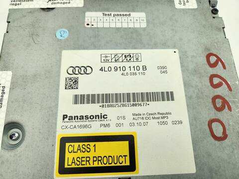 Foto 2ª: Sistema Audio Radio CD Audi Q7 QUATTRO 3.0 TDI 239CV [CASA] (2007)