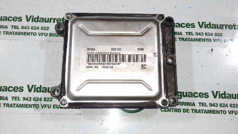 Foto 3ª: Centralita Motor ECU Opel Astra 2.2 16V CAT Z 22 SE) BERLINA 147CV 108KW [Z22SE] (2001)