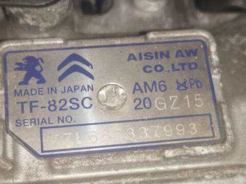 Caja Cambios Automatica Citroen C4 AH01 PICASSO AUT.