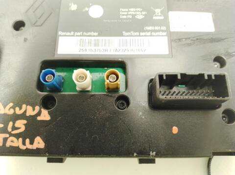 Foto 3ª: Sistema GPS Renault Laguna VERSION INDEFINIDA (2007)