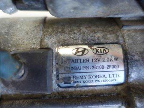 Foto 3ª: Motor de Arranque Kia Sportage 2.0 DRIVE 4X2 136CV 100KW [D4HA] (2011)