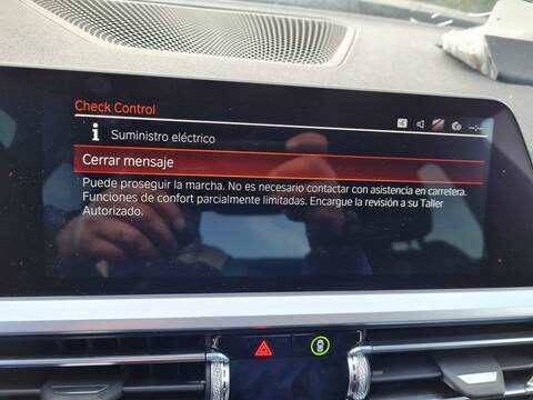 Foto 4ª: Pantalla Multifuncion Bmw Serie 3 315 318D M SPORT BERLINA 150CV 110KW [B47D20B] (2019)