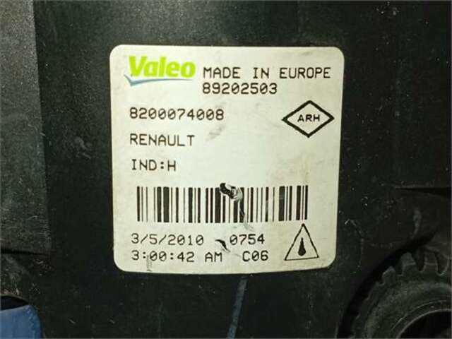 Foto 2ª: Faro Antiniebla Delantero Derecho Renault Megane 2.0 GT [2.0 LTR. - 132 KW TCE] III COUPE (2008-_)