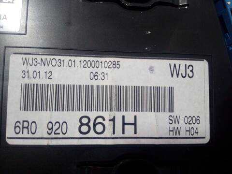 Foto 4ª: Cuadro de Instrumentos Volkswagen Polo ADVANCE 90CV 66KW [CAY] (2012)