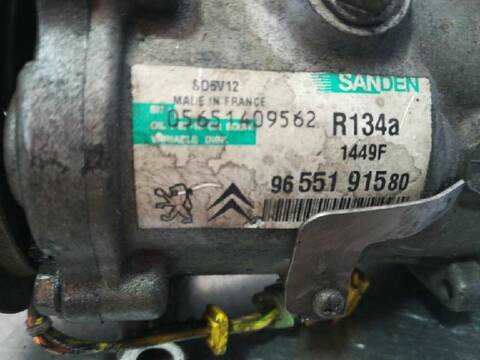 Foto 4ª: Compresor Aire Acondicionado Peugeot 307 1.6 HDI 109CV 80KW (2001)