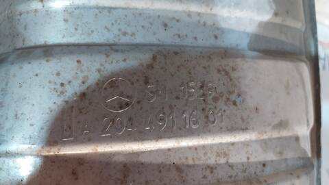 Foto 4ª: Tubo de Escape Mercedes Clase C 160 C 220 CDI BLUEEFFICIENCY 204.002) 170CV 125KW [651911] (2012)