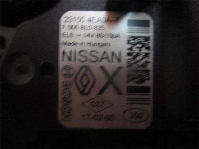 Alternador Nissan Qashqai 1.5DCI
