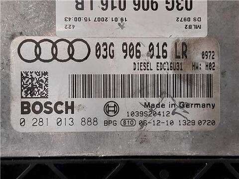 Foto 3ª: Centralita Motor ECU Audi A4 2.0 TDI 16V 103KW) BERLINA 140CV [BRE] (2007)