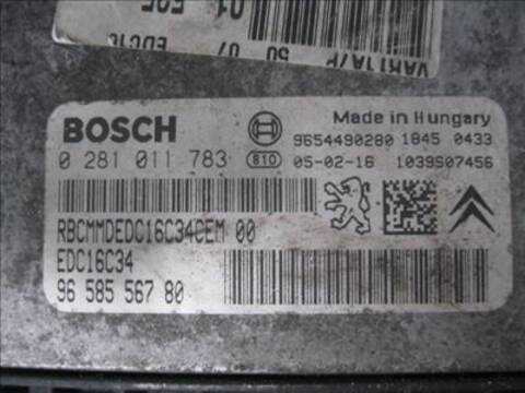 Foto 2ª: Centralita Motor ECU Peugeot 206 1.4 HDI ECO 70 68CV 50KW [8HZ (DV4TD)] (2005)