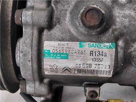 Foto 3ª: Compresor Aire Acondicionado Peugeot 308 1.6 SPORT 90CV 66KW [9HX Ó 9H02] (2009)