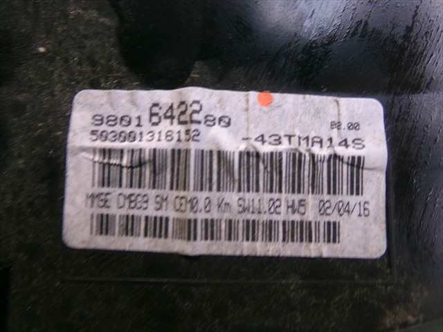 Foto 3ª: Cuadro de Instrumentos Peugeot Partner 1.6 HDI 2015-2019 [9H06] (2016)