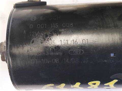 Foto 3ª: Motor de Arranque Mercedes Clase A 140 1.7 170 CDI 168.009) 95CV 70KW [OM 668.942] (2012)