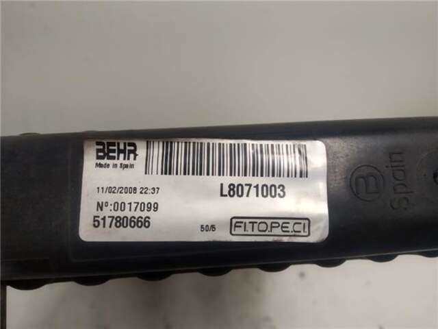 Foto 3ª: Radiador Motor Peugeot Bipper 1.4 HDI (68 CV) [8HS]
