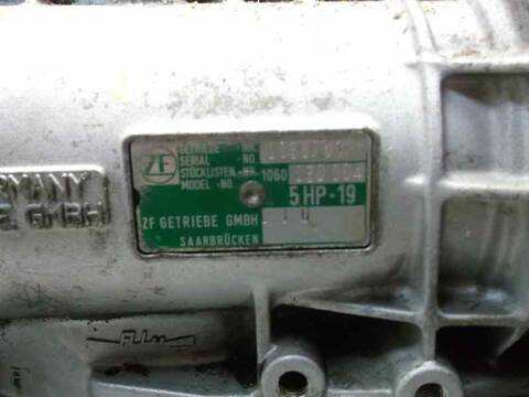 Foto 3ª: Caja Cambios Automatica Audi A4 BERLINA AUT. (1994)