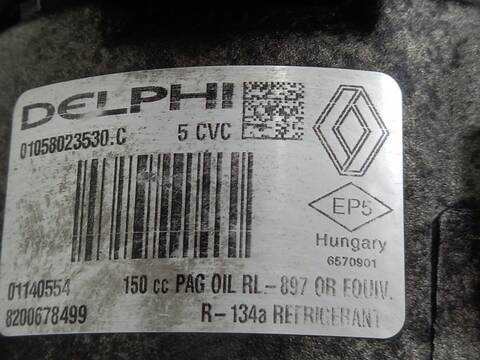 Foto 2ª: Compresor Aire Acondicionado Renault Scenic F9Q818 JM) (2008)