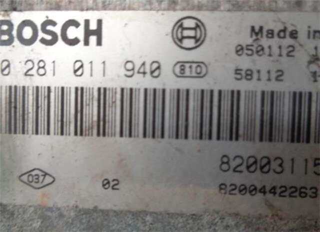 Foto 3ª: Centralita Motor ECU Renault Master 2.5 DCI (115CV) [G9UA754]