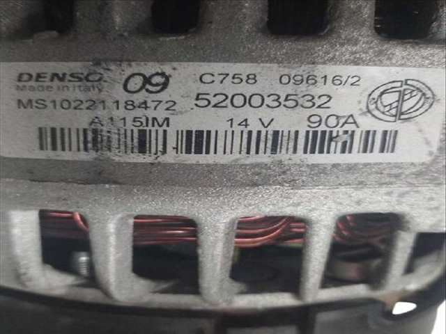 Foto 3ª: Alternador Fiat 500 1.2 312CXA1A 312AXA1A) (2009)